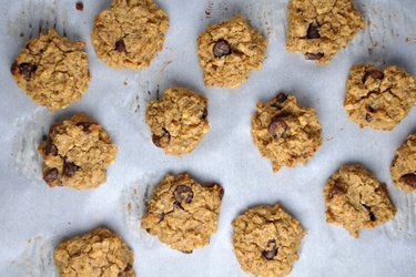 Cookies macios de grão-de-bico