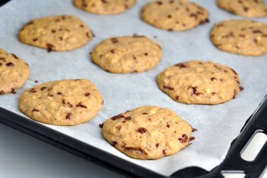 Cookies proteicos de banana fofinhos